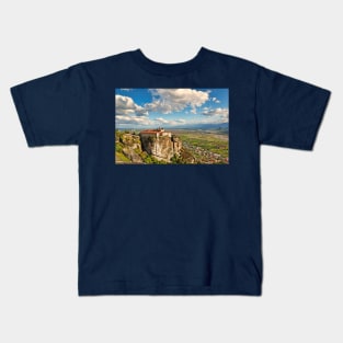 Agios Stephanos Monastery in the Meteora Monastery complex in Greece Kids T-Shirt